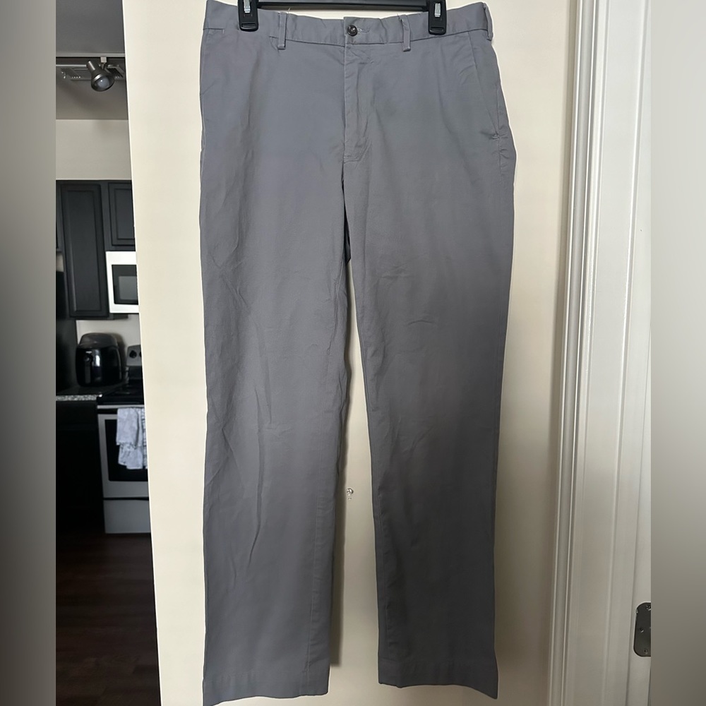 Polo Ralph Lauren Men’s Stretch Classic Fit Grey Chino Pants 32x32